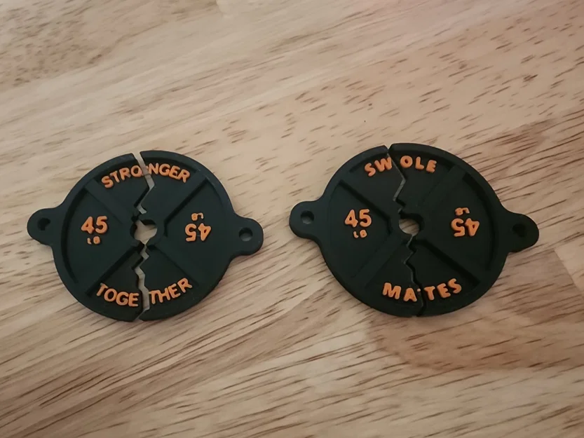 Móc Khóa Gym Swole Mates - Image 1