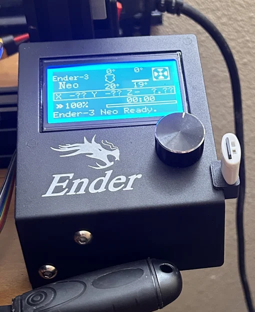 Khay gắn USB tiện lợi cho máy in 3D Ender 3 Neo - Image 1