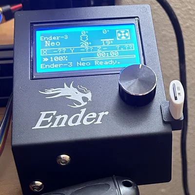 Khay gắn USB tiện lợi cho máy in 3D Ender 3 Neo