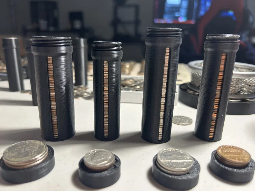 Ống đựng xu USD tái sử dụng (Reusable USD Coin Storage) - Image 5