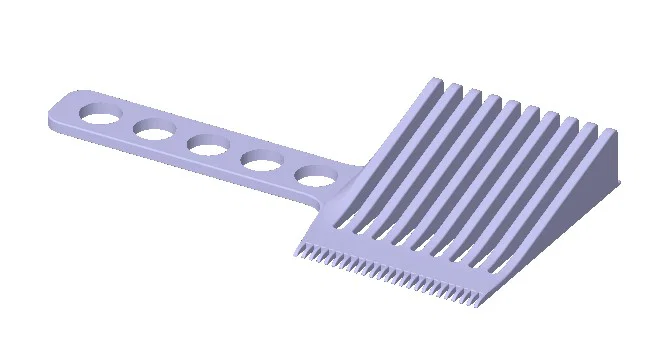 Lược Cắt Tóc Fading/Blending Tự In 3D Đa Năng Cho Barber - Image 1