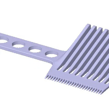 Lược Cắt Tóc Fading/Blending Tự In 3D Đa Năng Cho Barber