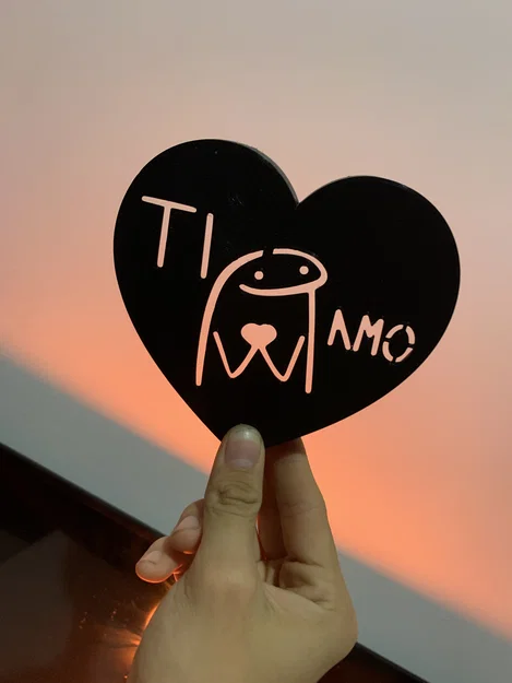 Hộp đựng quà hình trái tim Flork (Flork's Heart Box) in 3D lãng mạn - Image 1