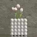 Chậu hoa trang trí Bubble 5x5: Mẫu in 3D đẹp mắt cho ngôi nhà - Thumbnail 2