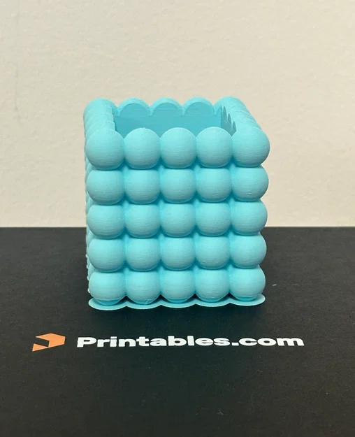 Chậu hoa trang trí Bubble 5x5: Mẫu in 3D đẹp mắt cho ngôi nhà - Image 4