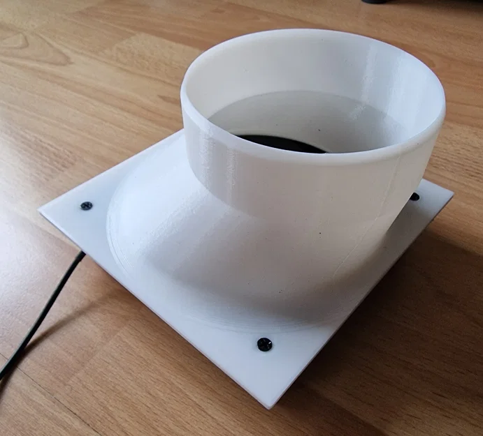 Bộ chuyển đổi ống dẫn khí 140mm sang 100mm cho quạt tản nhiệt - Image 1
