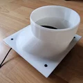 Bộ chuyển đổi ống dẫn khí 140mm sang 100mm cho quạt tản nhiệt - Thumbnail 1