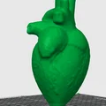 Mô hình trái tim 3D trang trí độc đáo - Heart Model - Thumbnail 1