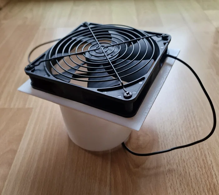 Bộ chuyển đổi ống dẫn khí 140mm sang 100mm cho quạt tản nhiệt - Image 3