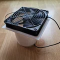 Bộ chuyển đổi ống dẫn khí 140mm sang 100mm cho quạt tản nhiệt - Thumbnail 3