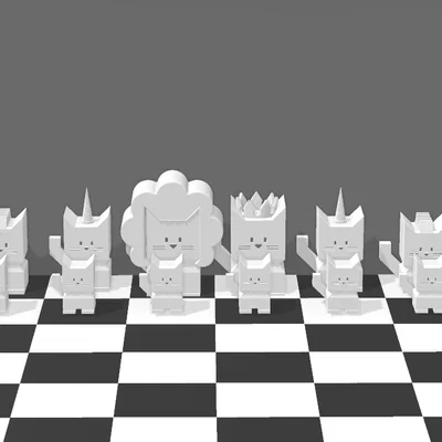 Bộ Cờ Vua Cali Cat Chess