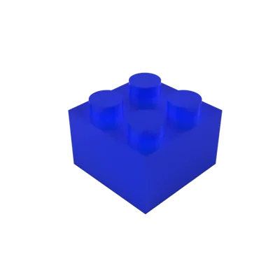 Mô hình gạch lắp ráp 2x2 kiểu Lego - File in 3D miễn phí