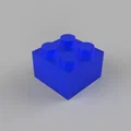 Mô hình gạch lắp ráp 2x2 kiểu Lego - File in 3D miễn phí - Thumbnail 2