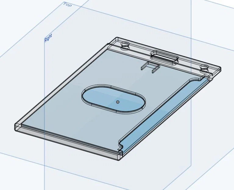 Khay Đựng Thẻ Nhân Viên, Thẻ ID Bền Đẹp - Thiết Kế In 3D Đơn Giản - Image 1