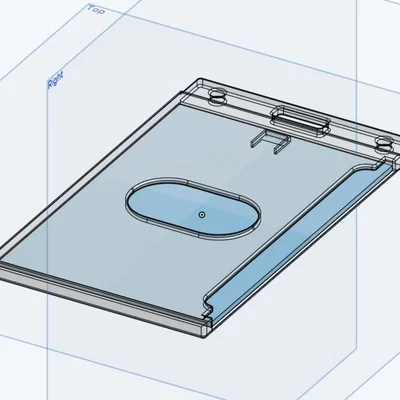 Khay Đựng Thẻ Nhân Viên, Thẻ ID Bền Đẹp - Thiết Kế In 3D Đơn Giản