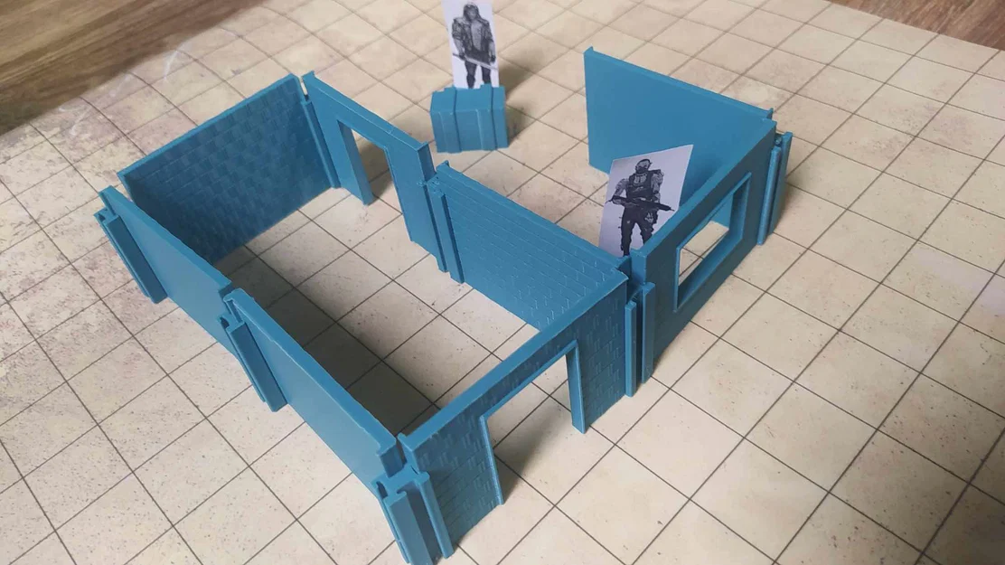 Bộ mô hình địa hình 3D lắp ghép cho game TTRPG và chiến thuật - Image 1