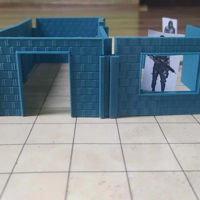 Bộ mô hình địa hình 3D lắp ghép cho game TTRPG và chiến thuật