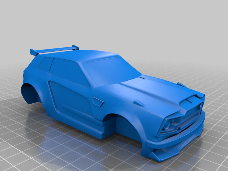 Mô hình xe Fennec từ Rocket League in 3D chi tiết - Image 1