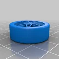 Mô hình xe Fennec từ Rocket League in 3D chi tiết - Thumbnail 3