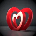 INFINITE LOVE – Decor trái tim vô tận cho nhà bạn (TinyMakers3D) - Thumbnail 2