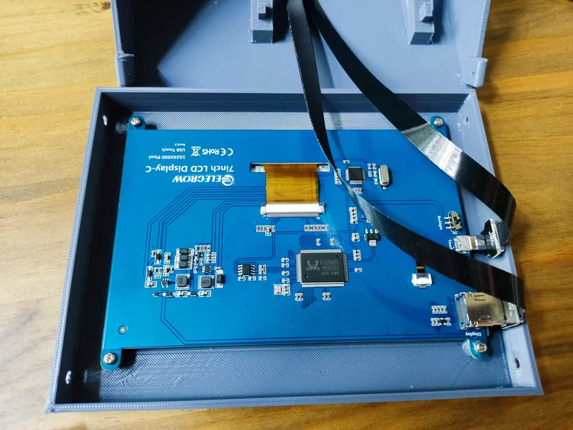 Console màn hình 7 inch Elecrow cho Orange Pi 5B - Image 2