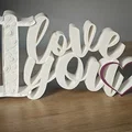 I Love You – Trang trí Valentine - Thumbnail 1