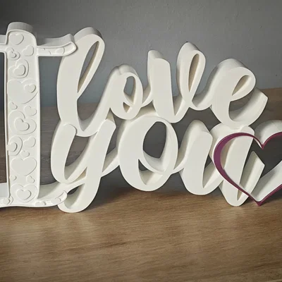 I Love You – Trang trí Valentine