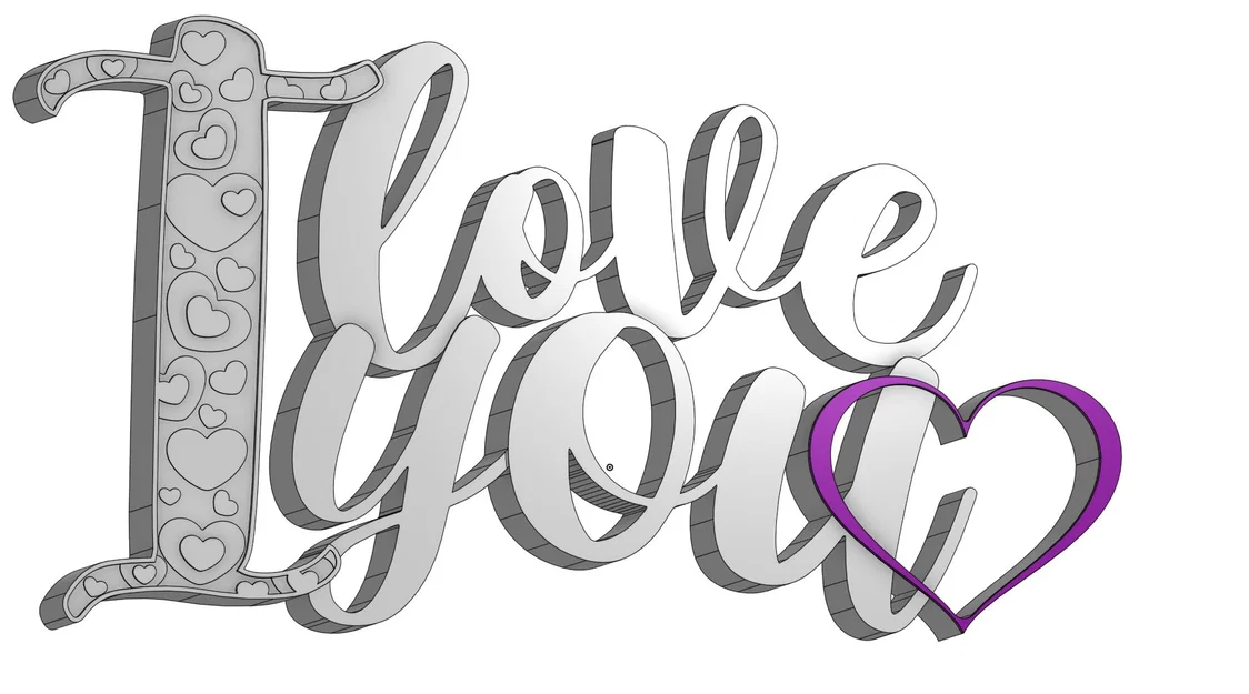 I Love You – Trang trí Valentine - Image 2