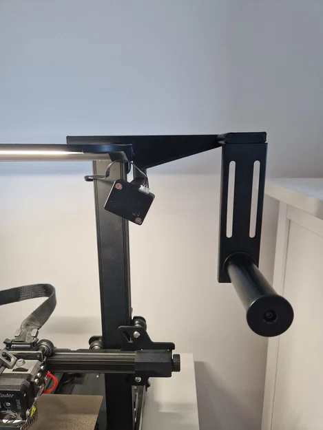 Giá treo cuộn nhựa bên hông tối ưu chiều cao cho Ender 3 S1 Pro - Image 1