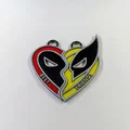 Móc khóa Deadpool & Wolverine Best Friends (File in 3D) - Thumbnail 2