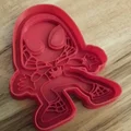 Khuôn cắt bánh quy Spiderman Fantasma cho bé in 3D - Thumbnail 1