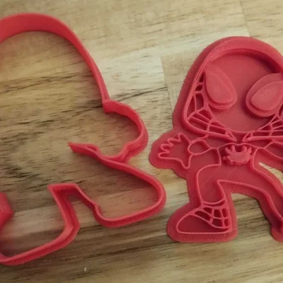 Khuôn cắt bánh quy Spiderman Fantasma cho bé in 3D