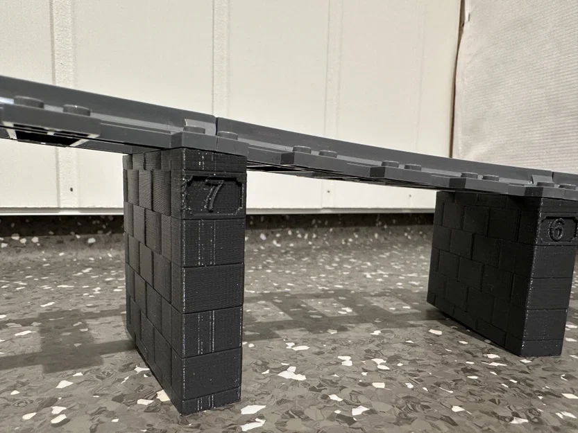 Cầu tàu LEGO City (Train Bridge) kèm ramp lên/xuống - Image 6