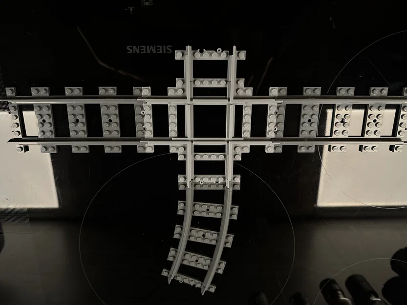 Đường ray tàu LEGO City tương thích: crossing, buffers và phụ kiện khác - Image 3