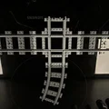 Đường ray tàu LEGO City tương thích: crossing, buffers và phụ kiện khác - Thumbnail 3