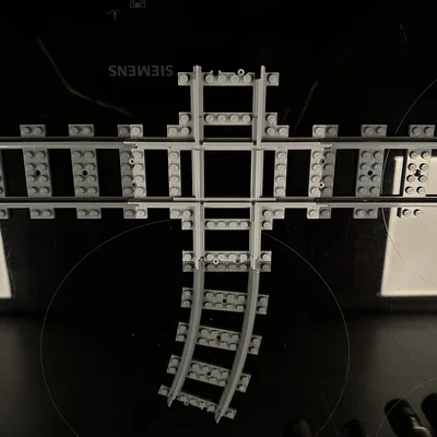 Đường ray tàu LEGO City tương thích: crossing, buffers và phụ kiện khác