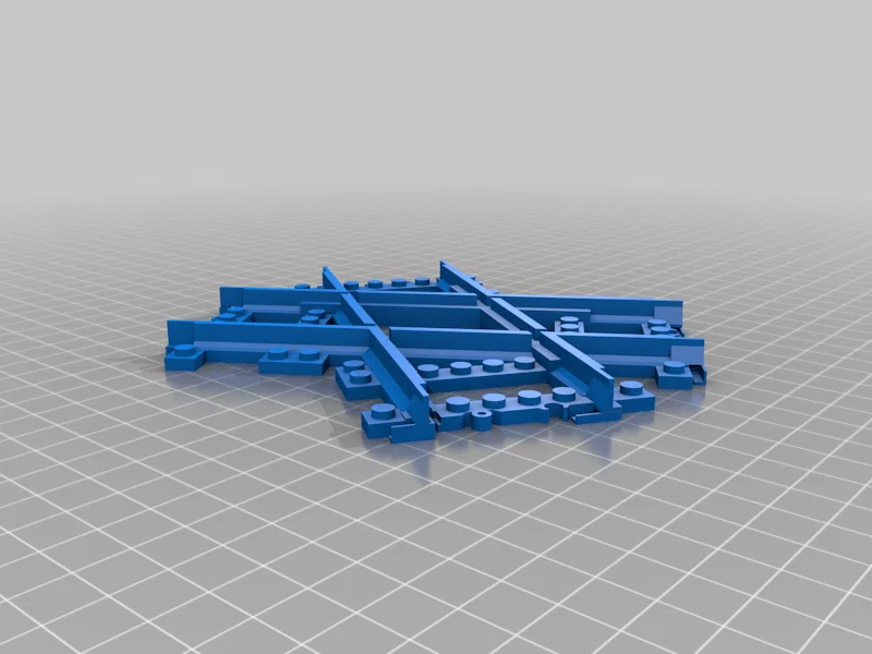 Đường ray tàu LEGO City tương thích: crossing, buffers và phụ kiện khác - Image 8