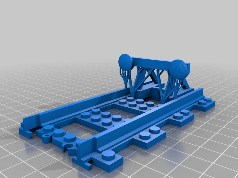 Đường ray tàu LEGO City tương thích: crossing, buffers và phụ kiện khác - Image 18