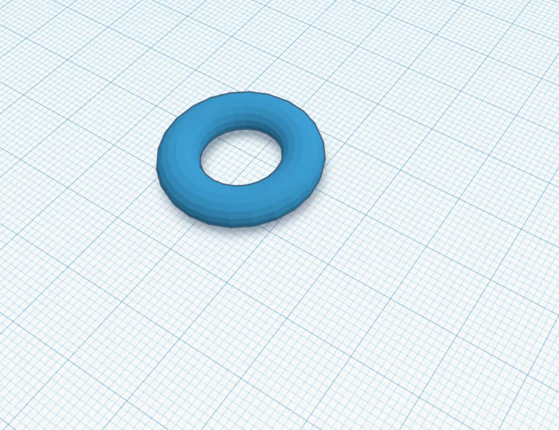 Mô hình nhẫn (ring) 3D đơn giản, dễ in ấn - Image 1