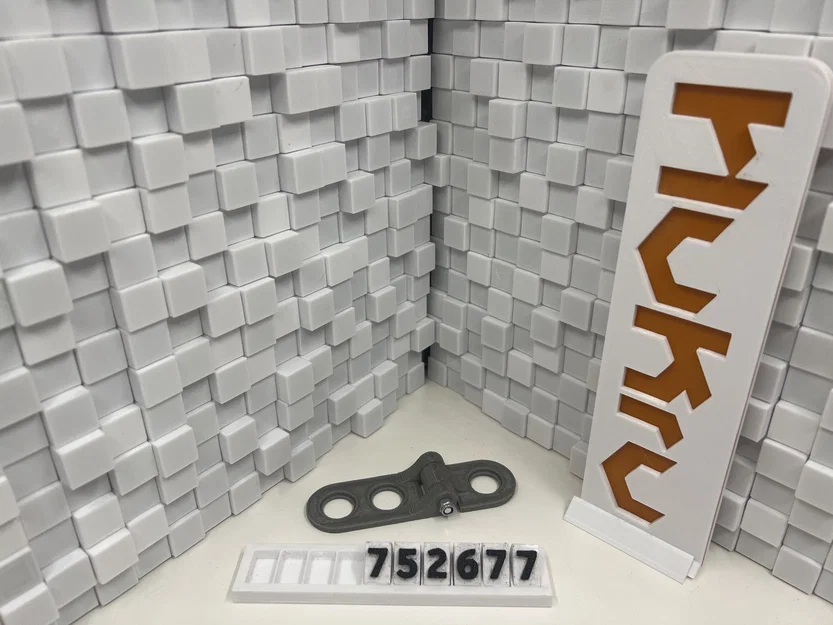 Bản lề CardBoard tương thích Makedo (CardBoard Hinge compatible makedo) - Image 1
