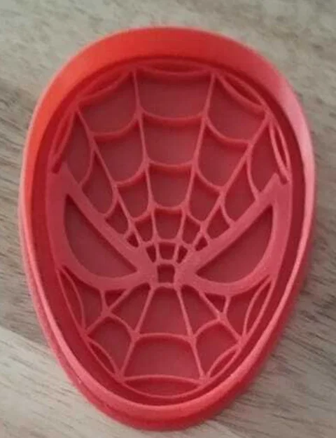 Khuôn cắt bánh quy hình mặt nạ Spiderman in 3D độc đáo - Image 2