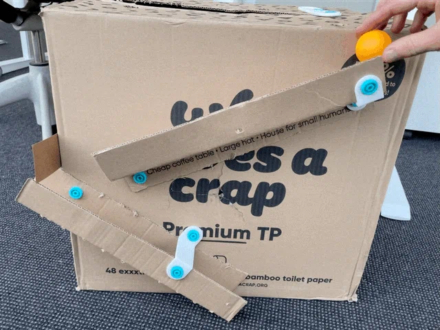 Bát Step-Bracket cho Cardboard tương thích Makedo - Image 1