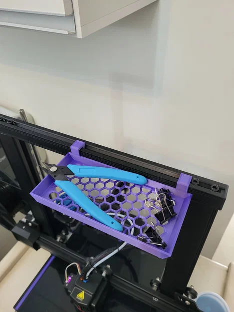 Khay Đựng Dụng Cụ Gắn Khung Cho Máy In 3D Ender 3 V2 Neo - Image 1