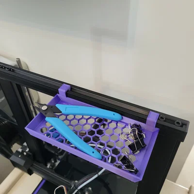 Khay Đựng Dụng Cụ Gắn Khung Cho Máy In 3D Ender 3 V2 Neo