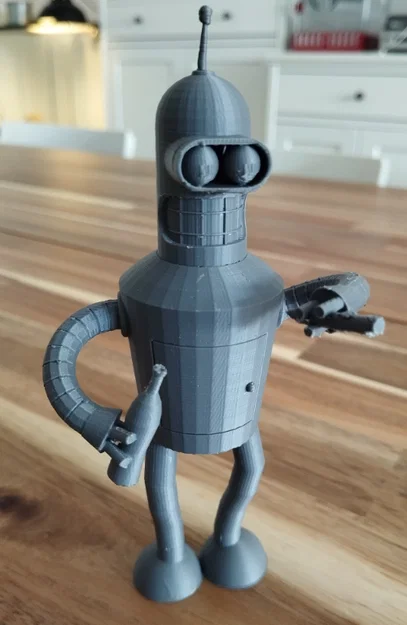 Mô hình in 3D nhân vật Bender từ Futurama độc đáo - Image 1