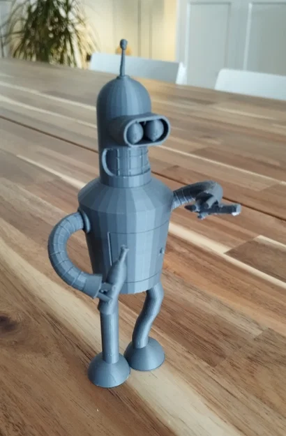 Mô hình in 3D nhân vật Bender từ Futurama độc đáo - Image 2