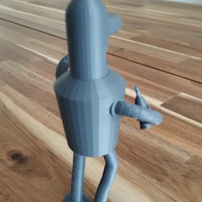 Mô hình in 3D nhân vật Bender từ Futurama độc đáo