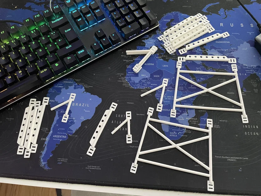 Khung Rollcage cho xe RC Drift tỉ lệ 1:10 - Image 1
