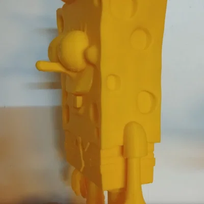 Mô hình 3D SpongeBob SquarePants đáng yêu để trang trí