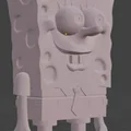 Mô hình 3D SpongeBob SquarePants đáng yêu để trang trí - Thumbnail 4